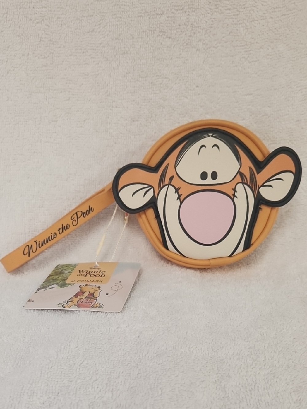 Disney Winnie the Pooh Tigger Round Wristlet Clutch - Orange/Pink